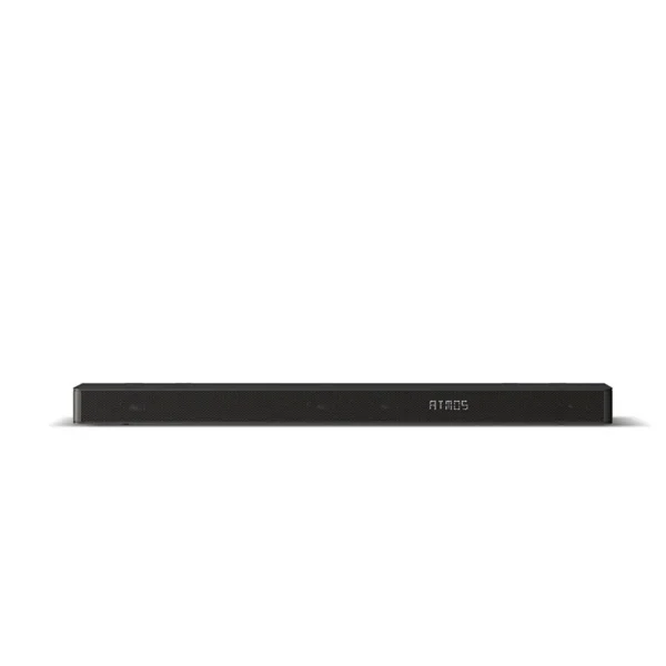 Barre de son Hisense AX3100 3.1 Puissance totale : 280 W Configuration : 3.1 canaux – 5 haut-parleurs (barre + caisson sans fil 6,5”)