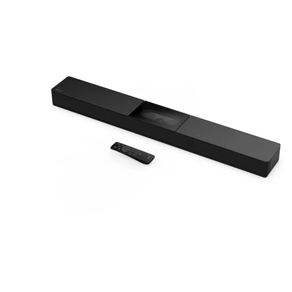 Barre de son Hisense HS1800 2.1canaux avec caisson de basses sans fil Puissance totale : 140 W (barre + caisson)