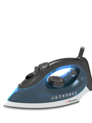 Fer à repasser à Vapeur BINATONE 2410 Puissance : 1600 W, chauffe rapide. Réservoir d’eau : 250 ml, suffisant pour plusieurs vêtements. Semelle : anti‑adhésive, glisse fluide sur tous types de tissus.