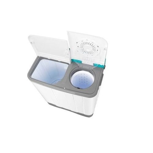 HISENSE WM WSPA 503 5Kg Capacité 5 kg adaptée aux petites charges (jeans, draps, vêtements quotidiens). Double cuve : une pour le lavage, une pour l’essorage.