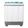 HISENSE WM WSPA 503 5Kg Capacité 5 kg : adaptée aux petites charges (jeans, draps, vêtements quotidiens). Double cuve : une pour le lavage, une pour l’essorage.