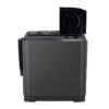 LG Twin Tub 7Kg Noir Type de machine : Semi-automatique, TwinTub (double cuve). Capacité : 7 kg (lavage), environ 4–5 kg pour l’essorage.