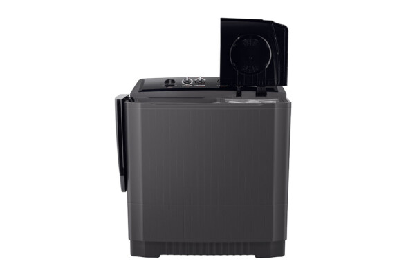 LG Twin Tub 7Kg Noir Type de machine : Semi-automatique, TwinTub (double cuve). Capacité : 7 kg (lavage), environ 4–5 kg pour l’essorage.