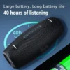 Zealot S87 Puissance sonore : 80 W, aigus clairs et basses profondes. Étanchéité IPX6 : résiste aux éclaboussures, pluie et poussière.
