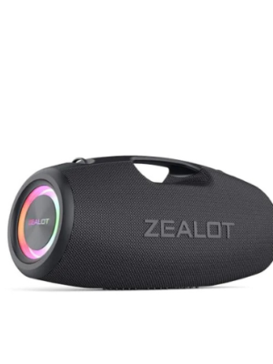 Zealot S87 Puissance sonore : 80 W, aigus clairs et basses profondes. Étanchéité IPX6 : résiste aux éclaboussures, pluie et poussière.