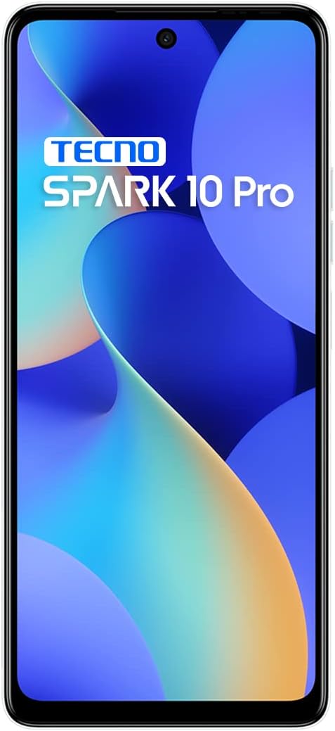 Tecno SPARK 10 PRO | RAM 8GB | Stockage 128 GB | Batterie 5 000 mAh pour une autonomie prolongée | Double SIM, 4G LTE, Wi‑Fi et Bluetooth