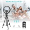Ring Light | Alimentation USB  | Intensité lumineuse réglable | Améliore la qualité des photos et vidéos.