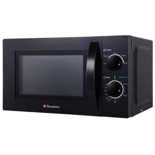 Binatone Microwave Oven | Capacité 20 L à 25 L | Fonctions  réchauffage, décongélation | Plateau tournant | Puissance 700 à 900 W