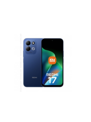 Redmi 17 | RAM  4 GB | Stockage 128 GB | Batterie  7 500 mAh (silicium‑carbone). | Recharge rapide  45 W (≈ 96 min pour 100 %).