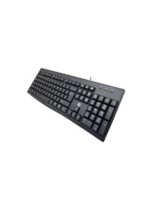 Clavier Filaire HP K1600 AZERTY | Dimensions  440 × 150 × 27 mm | Poids  500 g. | Touches réactives