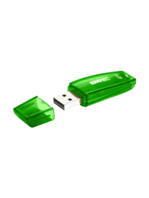 Clé USB (Coque en Plastique)   Emtec C410 Color Mix – USB 2.0 | USB 2.0 vitesse de transfert jusqu’à 480 Mbps | Design  boîtier plastique coloré