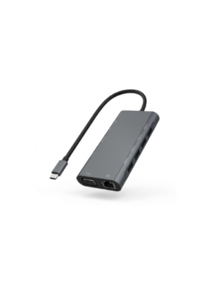 Adaptateur USB-C ultra HD 3en 1 4K | USB 3.0 | USB Type-C | recharge pass‑through jusqu’à 60–100 W