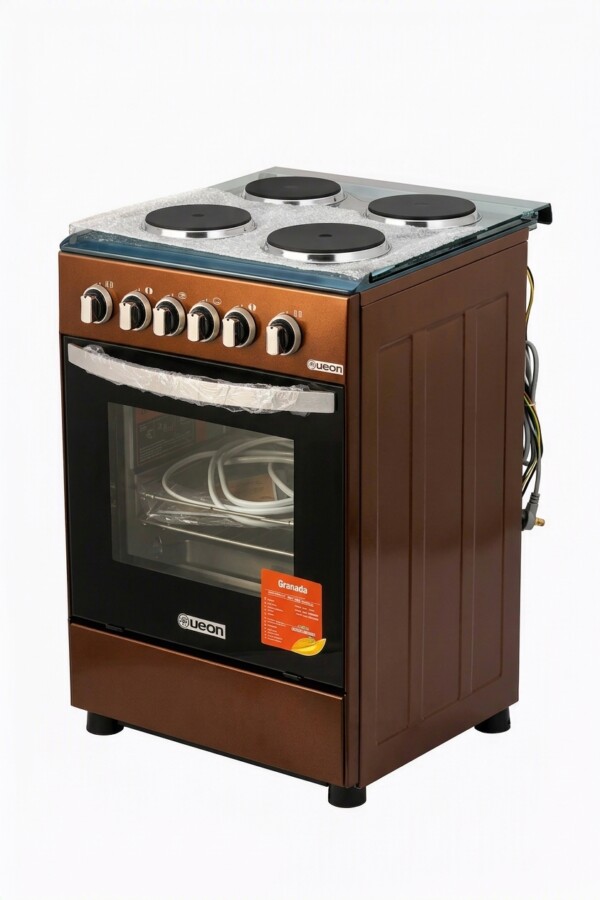 Cuisinière NÉON 4 Feux + Four (50x50 )cm | capacité ~45–50 L | Allumage manuel ou électrique | largeur 50 cm, profondeur ~50 cm, hauteur ~85 cm