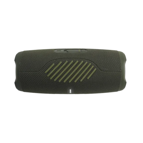 JBL_CHARGE5_BOTTOM_GREEN_0202_x2 Enceinte JBL CHARGE 5 | Puissance 40 W RMS | Batterie 7500 mAh | autonomie jusqu’à 20 h de musique continue.