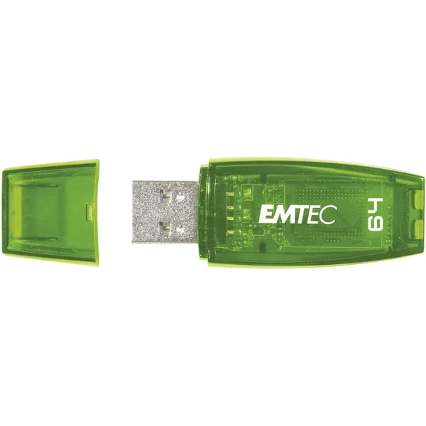 Clé USB (Coque en Plastique)   Emtec C410 Color Mix – USB 2.0 | USB 2.0 vitesse de transfert jusqu’à 480 Mbps | Design  boîtier plastique coloré