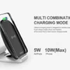 Chargeur Universel sans fil HAVIT W3005 | Entrée  5V/2A - 9V/1,67A | Puissance de sortie 2- 5W  | Dimensions  130 × 70 × 13,8 mm