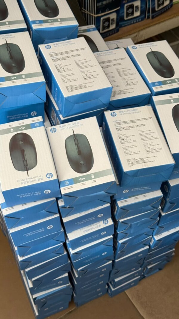 Souris Filaire M10 | Connexion USB filaire via port USB Type‑A | Capteur optique | Design ambidextre