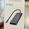 Adaptateur USB-C ultra HD 3en 1 4K | USB 3.0 | USB Type-C | recharge pass‑through jusqu’à 60–100 W