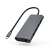 Adaptateur USB-C ultra HD 3en 1 4K | USB 3.0 | USB Type-C | recharge pass‑through jusqu’à 60–100 W