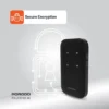 Pocket WiFi PORODO-Vitesse de téléchargement  150–300 Mbps -Vitesse de téléversement : 50–300 Mbps-Compatibilité SIM