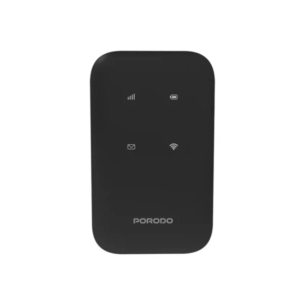Pocket WiFi PORODO-Vitesse de téléchargement  150–300 Mbps -Vitesse de téléversement : 50–300 Mbps-Compatibilité SIM