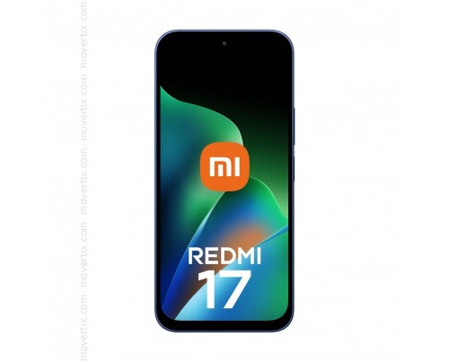 Redmi 17 | RAM  4 GB | Stockage 128 GB | Batterie  7 500 mAh (silicium‑carbone). | Recharge rapide  45 W (≈ 96 min pour 100 %).