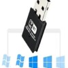 Adaptateur USB 2 en 1 Bluetooth et WiFi  | puce électronique (Chipset) | fiche USB-A (norme USB 2.0 ou USB 3.0) |