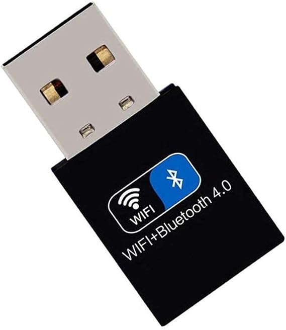 Adaptateur USB 2 en 1 Bluetooth et WiFi  | puce électronique (Chipset) | fiche USB-A (norme USB 2.0 ou USB 3.0) |