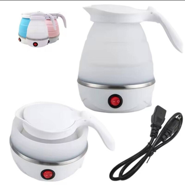 Chauffe-eau électrique Pliable | Capacité 0,6 l | Puissance 600 W | Matériau  Acier inoxydable | Double tension (Bi-tension)